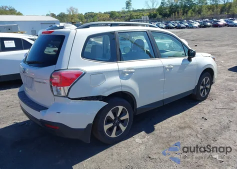 2018 Subaru Forester 2.5I from USA, damaged, VIN JF2SJABC5JH529340